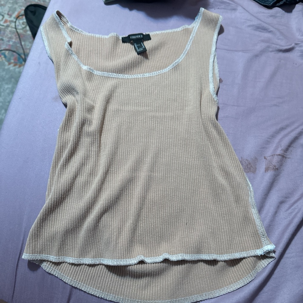 Tan tank top